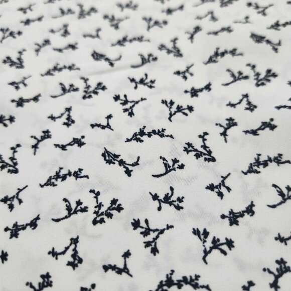 Japanese white ruffle big sleeved dainty floral pattern blouse for work - Picture 9 of 14